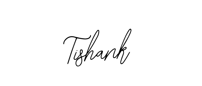 Use a signature maker to create a handwritten signature online. With this signature software, you can design (Bearetta-2O07w) your own signature for name Tishank. Tishank signature style 12 images and pictures png