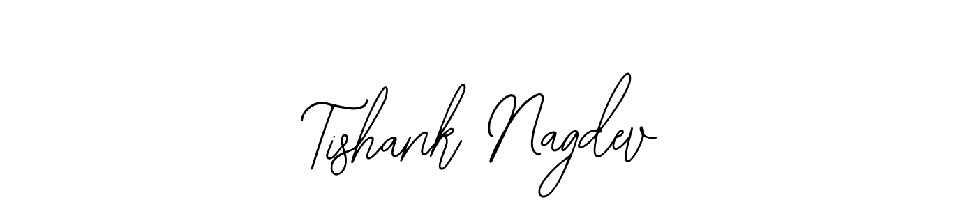 It looks lik you need a new signature style for name Tishank Nagdev. Design unique handwritten (Bearetta-2O07w) signature with our free signature maker in just a few clicks. Tishank Nagdev signature style 12 images and pictures png