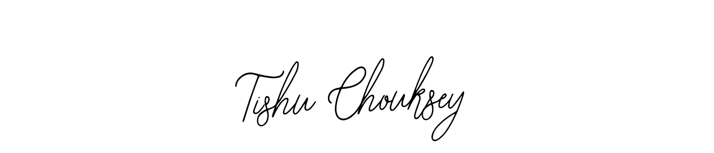 Use a signature maker to create a handwritten signature online. With this signature software, you can design (Bearetta-2O07w) your own signature for name Tishu Chouksey. Tishu Chouksey signature style 12 images and pictures png