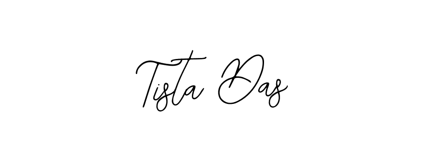 You should practise on your own different ways (Bearetta-2O07w) to write your name (Tista Das) in signature. don't let someone else do it for you. Tista Das signature style 12 images and pictures png