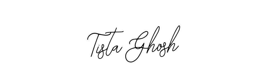 Similarly Bearetta-2O07w is the best handwritten signature design. Signature creator online .You can use it as an online autograph creator for name Tista Ghosh. Tista Ghosh signature style 12 images and pictures png