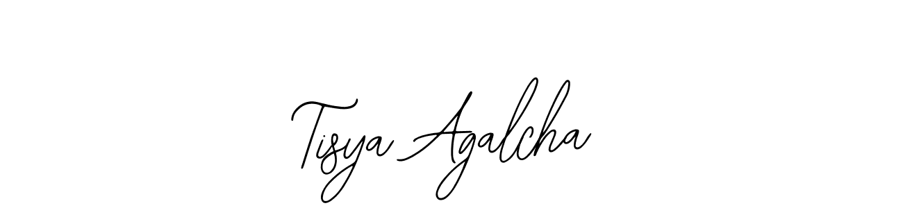 You can use this online signature creator to create a handwritten signature for the name Tisya Agalcha. This is the best online autograph maker. Tisya Agalcha signature style 12 images and pictures png