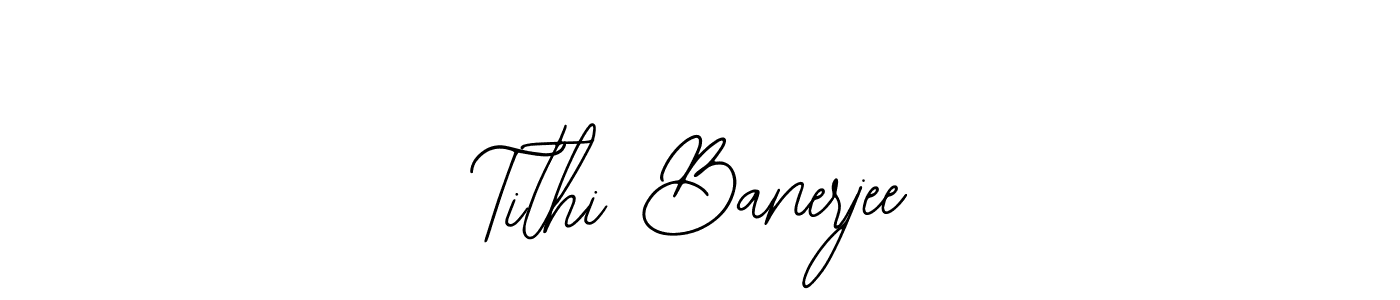 Create a beautiful signature design for name Tithi Banerjee. With this signature (Bearetta-2O07w) fonts, you can make a handwritten signature for free. Tithi Banerjee signature style 12 images and pictures png