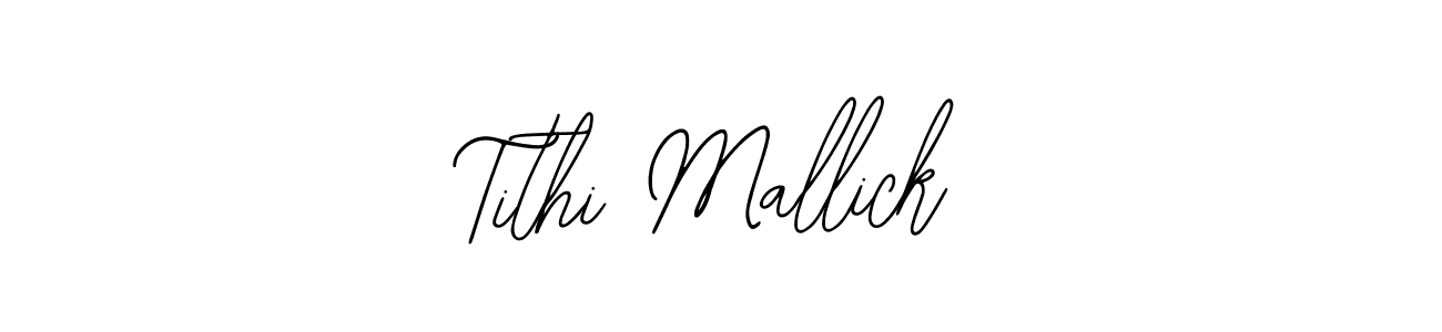 Also You can easily find your signature by using the search form. We will create Tithi Mallick name handwritten signature images for you free of cost using Bearetta-2O07w sign style. Tithi Mallick signature style 12 images and pictures png