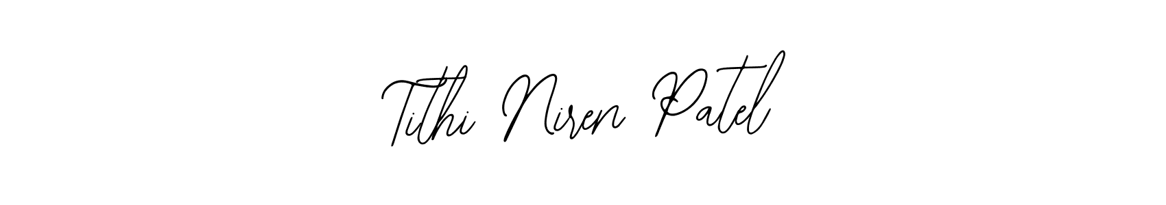 Make a beautiful signature design for name Tithi Niren Patel. Use this online signature maker to create a handwritten signature for free. Tithi Niren Patel signature style 12 images and pictures png