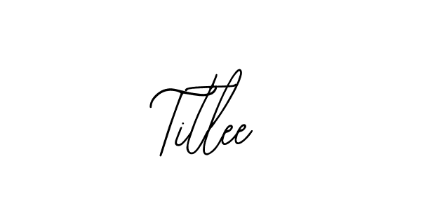 How to make Titlee name signature. Use Bearetta-2O07w style for creating short signs online. This is the latest handwritten sign. Titlee signature style 12 images and pictures png