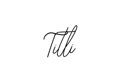 How to Draw Titli signature style? Bearetta-2O07w is a latest design signature styles for name Titli. Titli signature style 12 images and pictures png