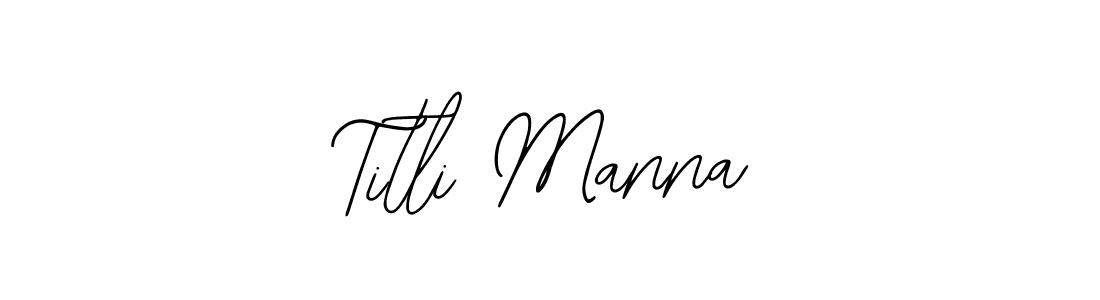 Also You can easily find your signature by using the search form. We will create Titli Manna name handwritten signature images for you free of cost using Bearetta-2O07w sign style. Titli Manna signature style 12 images and pictures png