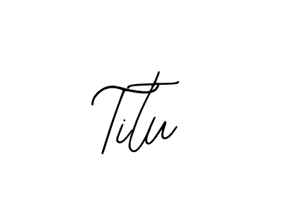 Titu stylish signature style. Best Handwritten Sign (Bearetta-2O07w) for my name. Handwritten Signature Collection Ideas for my name Titu. Titu signature style 12 images and pictures png