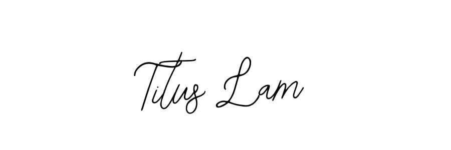 Also we have Titus Lam name is the best signature style. Create professional handwritten signature collection using Bearetta-2O07w autograph style. Titus Lam signature style 12 images and pictures png