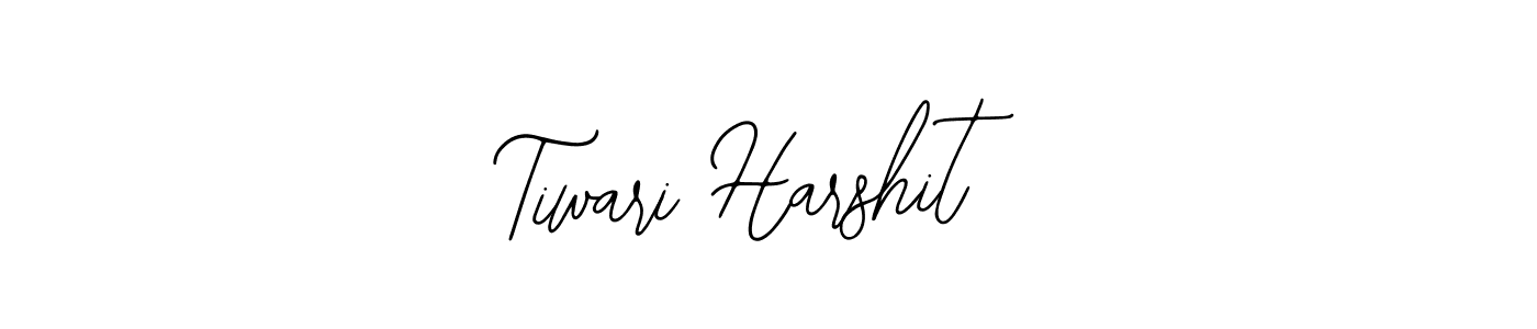 Tiwari Harshit stylish signature style. Best Handwritten Sign (Bearetta-2O07w) for my name. Handwritten Signature Collection Ideas for my name Tiwari Harshit. Tiwari Harshit signature style 12 images and pictures png