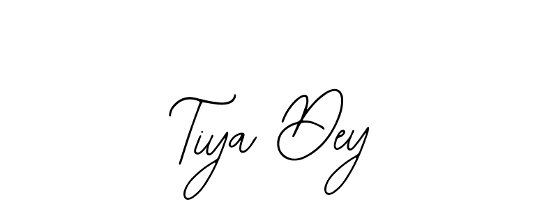 Design your own signature with our free online signature maker. With this signature software, you can create a handwritten (Bearetta-2O07w) signature for name Tiya Dey. Tiya Dey signature style 12 images and pictures png