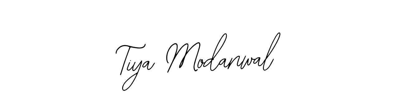 Make a short Tiya Modanwal signature style. Manage your documents anywhere anytime using Bearetta-2O07w. Create and add eSignatures, submit forms, share and send files easily. Tiya Modanwal signature style 12 images and pictures png