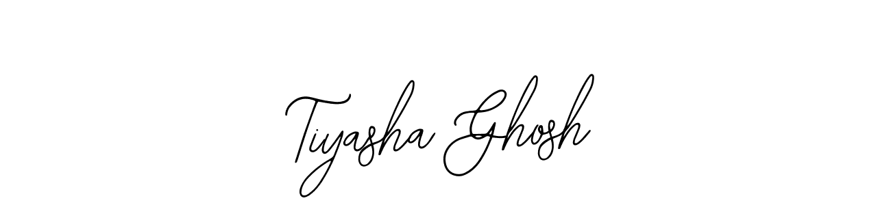 Also You can easily find your signature by using the search form. We will create Tiyasha Ghosh name handwritten signature images for you free of cost using Bearetta-2O07w sign style. Tiyasha Ghosh signature style 12 images and pictures png