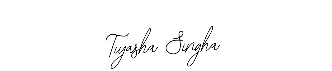 Make a short Tiyasha Singha signature style. Manage your documents anywhere anytime using Bearetta-2O07w. Create and add eSignatures, submit forms, share and send files easily. Tiyasha Singha signature style 12 images and pictures png