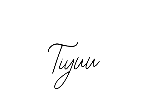 How to make Tiyuu name signature. Use Bearetta-2O07w style for creating short signs online. This is the latest handwritten sign. Tiyuu signature style 12 images and pictures png