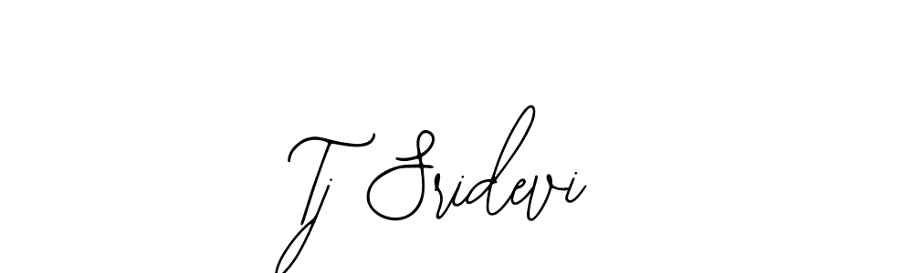 Tj Sridevi stylish signature style. Best Handwritten Sign (Bearetta-2O07w) for my name. Handwritten Signature Collection Ideas for my name Tj Sridevi. Tj Sridevi signature style 12 images and pictures png