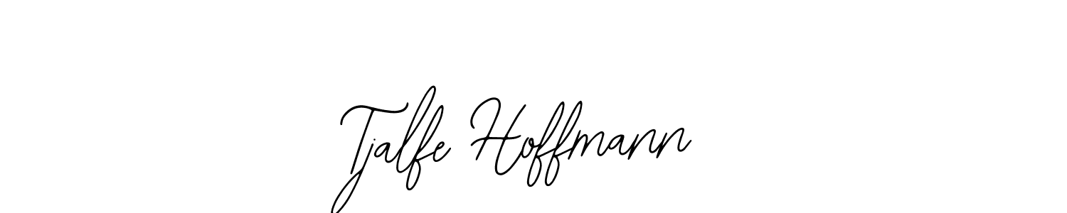 Design your own signature with our free online signature maker. With this signature software, you can create a handwritten (Bearetta-2O07w) signature for name Tjalfe Hoffmann. Tjalfe Hoffmann signature style 12 images and pictures png