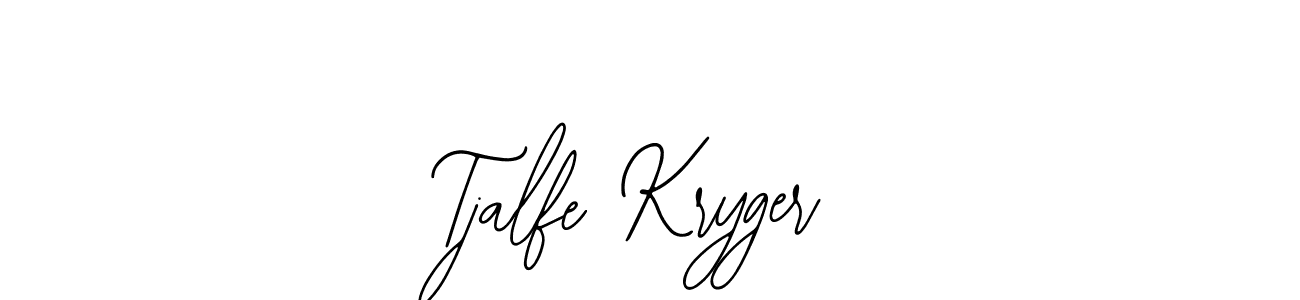 Design your own signature with our free online signature maker. With this signature software, you can create a handwritten (Bearetta-2O07w) signature for name Tjalfe Kryger. Tjalfe Kryger signature style 12 images and pictures png