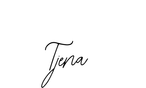 How to make Tjena signature? Bearetta-2O07w is a professional autograph style. Create handwritten signature for Tjena name. Tjena signature style 12 images and pictures png