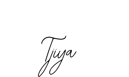 You should practise on your own different ways (Bearetta-2O07w) to write your name (Tjiya) in signature. don't let someone else do it for you. Tjiya signature style 12 images and pictures png