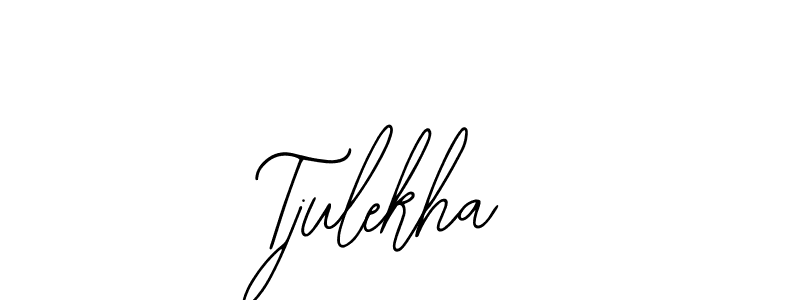 Similarly Bearetta-2O07w is the best handwritten signature design. Signature creator online .You can use it as an online autograph creator for name Tjulekha. Tjulekha signature style 12 images and pictures png