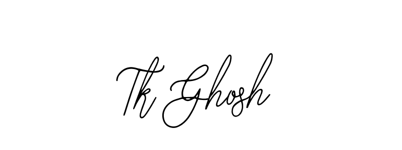 if you are searching for the best signature style for your name Tk Ghosh. so please give up your signature search. here we have designed multiple signature styles  using Bearetta-2O07w. Tk Ghosh signature style 12 images and pictures png