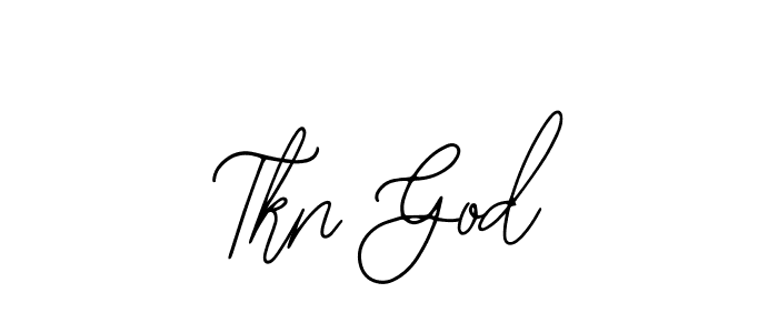 Tkn God stylish signature style. Best Handwritten Sign (Bearetta-2O07w) for my name. Handwritten Signature Collection Ideas for my name Tkn God. Tkn God signature style 12 images and pictures png