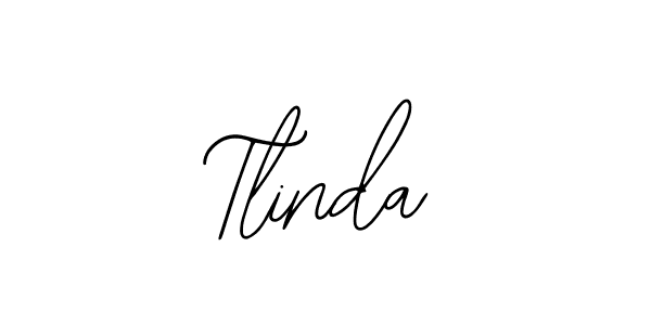 if you are searching for the best signature style for your name Tlinda. so please give up your signature search. here we have designed multiple signature styles  using Bearetta-2O07w. Tlinda signature style 12 images and pictures png