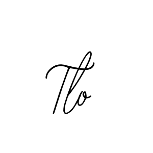 How to make Tlo signature? Bearetta-2O07w is a professional autograph style. Create handwritten signature for Tlo name. Tlo signature style 12 images and pictures png