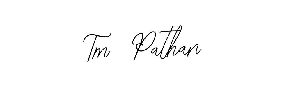 How to make Tm  Pathan signature? Bearetta-2O07w is a professional autograph style. Create handwritten signature for Tm  Pathan name. Tm  Pathan signature style 12 images and pictures png