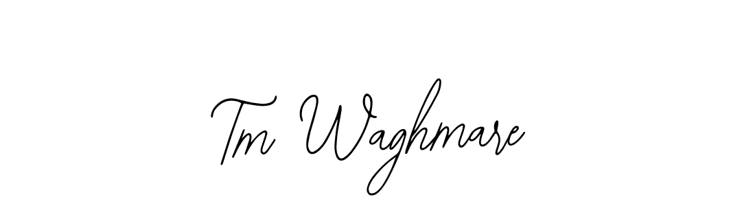 You should practise on your own different ways (Bearetta-2O07w) to write your name (Tm Waghmare) in signature. don't let someone else do it for you. Tm Waghmare signature style 12 images and pictures png