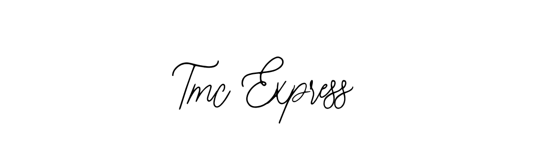 How to Draw Tmc Express signature style? Bearetta-2O07w is a latest design signature styles for name Tmc Express. Tmc Express signature style 12 images and pictures png