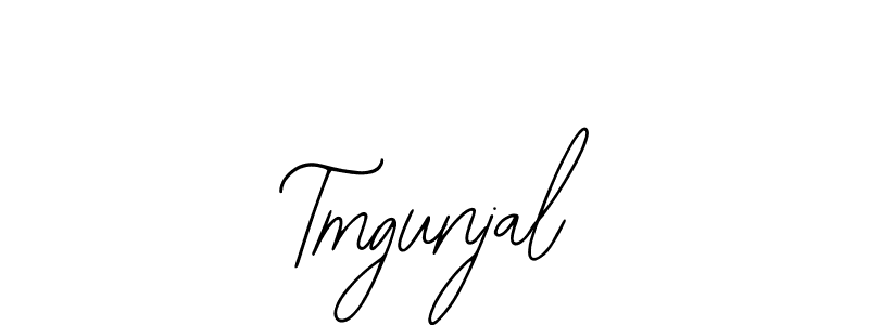 Similarly Bearetta-2O07w is the best handwritten signature design. Signature creator online .You can use it as an online autograph creator for name Tmgunjal. Tmgunjal signature style 12 images and pictures png