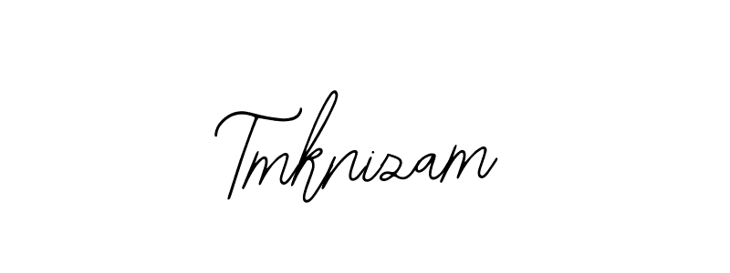 How to make Tmknizam name signature. Use Bearetta-2O07w style for creating short signs online. This is the latest handwritten sign. Tmknizam signature style 12 images and pictures png
