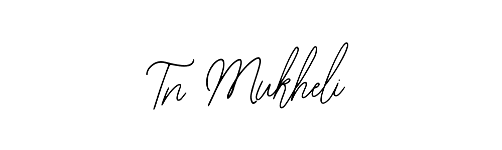 Make a beautiful signature design for name Tn Mukheli. With this signature (Bearetta-2O07w) style, you can create a handwritten signature for free. Tn Mukheli signature style 12 images and pictures png
