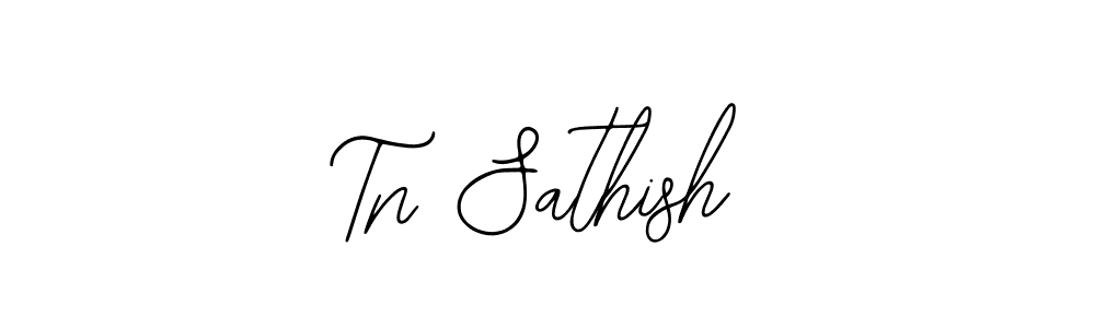 It looks lik you need a new signature style for name Tn Sathish. Design unique handwritten (Bearetta-2O07w) signature with our free signature maker in just a few clicks. Tn Sathish signature style 12 images and pictures png