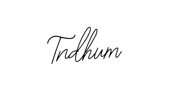 Tndhum stylish signature style. Best Handwritten Sign (Bearetta-2O07w) for my name. Handwritten Signature Collection Ideas for my name Tndhum. Tndhum signature style 12 images and pictures png