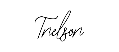 The Bearetta-2O07w font transforms the name Tnelson into an executive sign with sharp precision and distinguished character. Tnelson signature style 12 images and pictures png