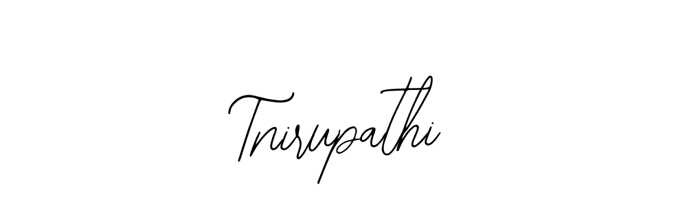 How to Draw Tnirupathi signature style? Bearetta-2O07w is a latest design signature styles for name Tnirupathi. Tnirupathi signature style 12 images and pictures png