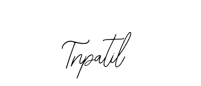 You should practise on your own different ways (Bearetta-2O07w) to write your name (Tnpatil) in signature. don't let someone else do it for you. Tnpatil signature style 12 images and pictures png