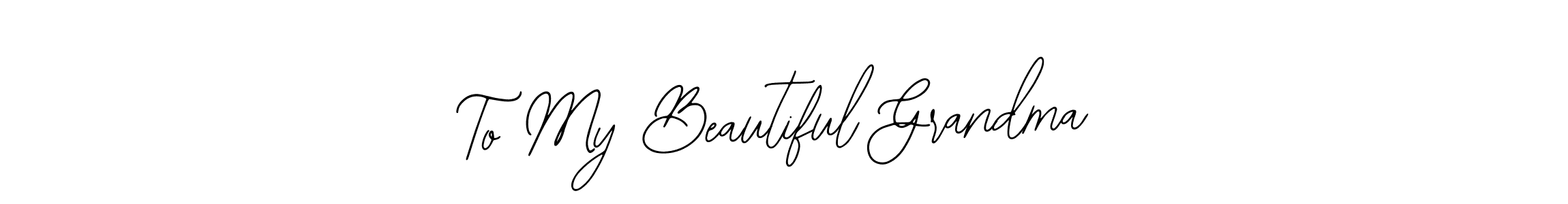 Make a beautiful signature design for name To My Beautiful Grandma. Use this online signature maker to create a handwritten signature for free. To My Beautiful Grandma signature style 12 images and pictures png