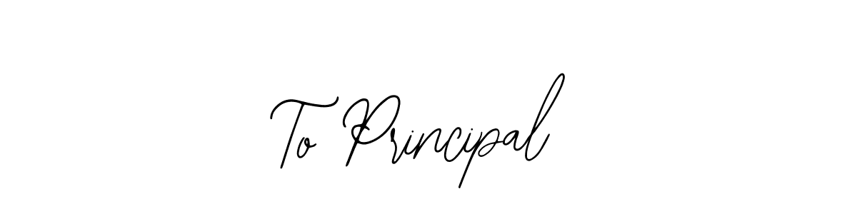 This is the best signature style for the To Principal name. Also you like these signature font (Bearetta-2O07w). Mix name signature. To Principal signature style 12 images and pictures png