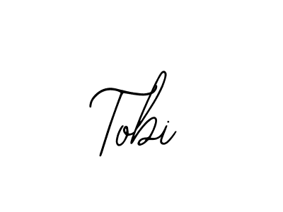 Use a signature maker to create a handwritten signature online. With this signature software, you can design (Bearetta-2O07w) your own signature for name Tobi. Tobi signature style 12 images and pictures png