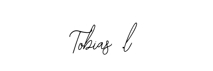 How to make Tobias .l signature? Bearetta-2O07w is a professional autograph style. Create handwritten signature for Tobias .l name. Tobias .l signature style 12 images and pictures png