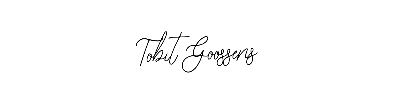 Also You can easily find your signature by using the search form. We will create Tobit Goossens name handwritten signature images for you free of cost using Bearetta-2O07w sign style. Tobit Goossens signature style 12 images and pictures png