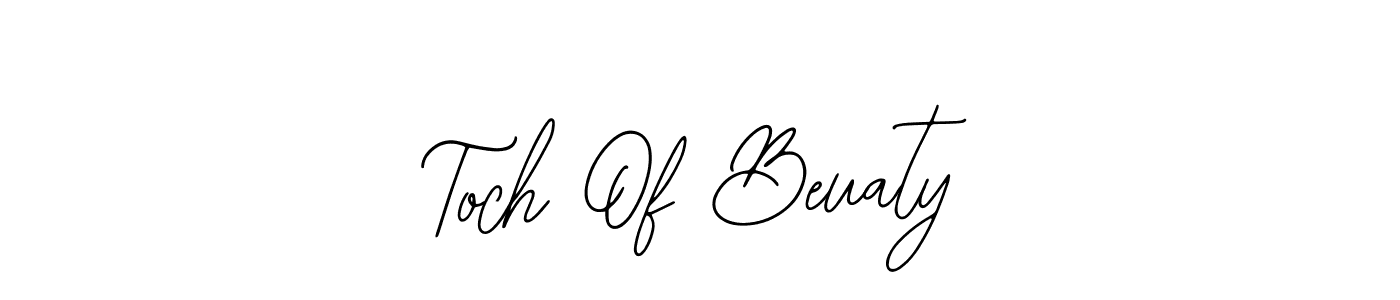Make a short Toch Of Beuaty signature style. Manage your documents anywhere anytime using Bearetta-2O07w. Create and add eSignatures, submit forms, share and send files easily. Toch Of Beuaty signature style 12 images and pictures png