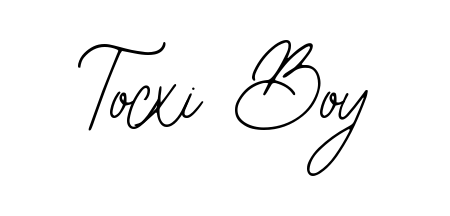 Discover how Tocxi Boy looks in an executive cursive font (Bearetta-2O07w). Perfect for legal documents, invoices, and certificates. Tocxi Boy signature style 12 images and pictures png