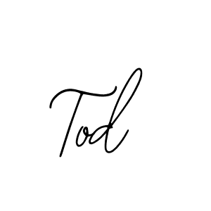 Make a beautiful signature design for name Tod. With this signature (Bearetta-2O07w) style, you can create a handwritten signature for free. Tod signature style 12 images and pictures png