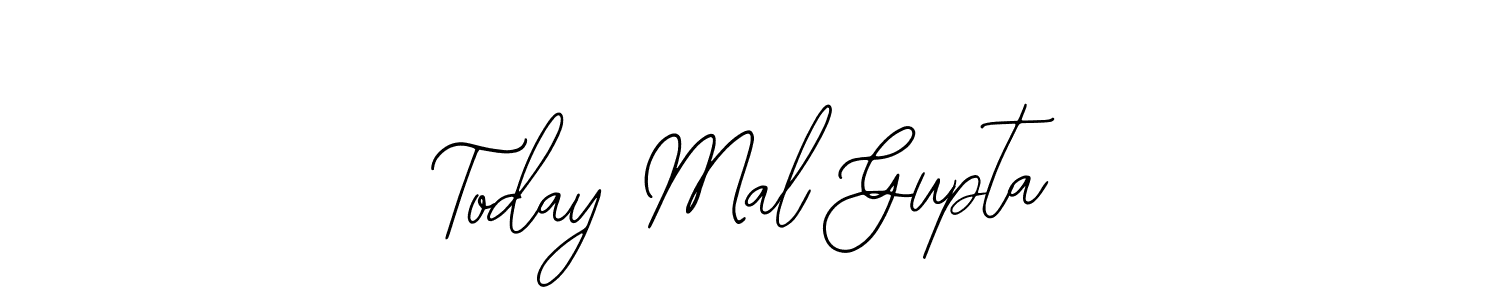 Also we have Today Mal Gupta name is the best signature style. Create professional handwritten signature collection using Bearetta-2O07w autograph style. Today Mal Gupta signature style 12 images and pictures png